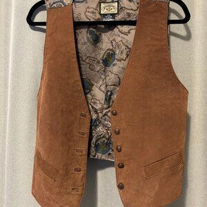 Runaway Bay Suede Vest - Size M - Unisex